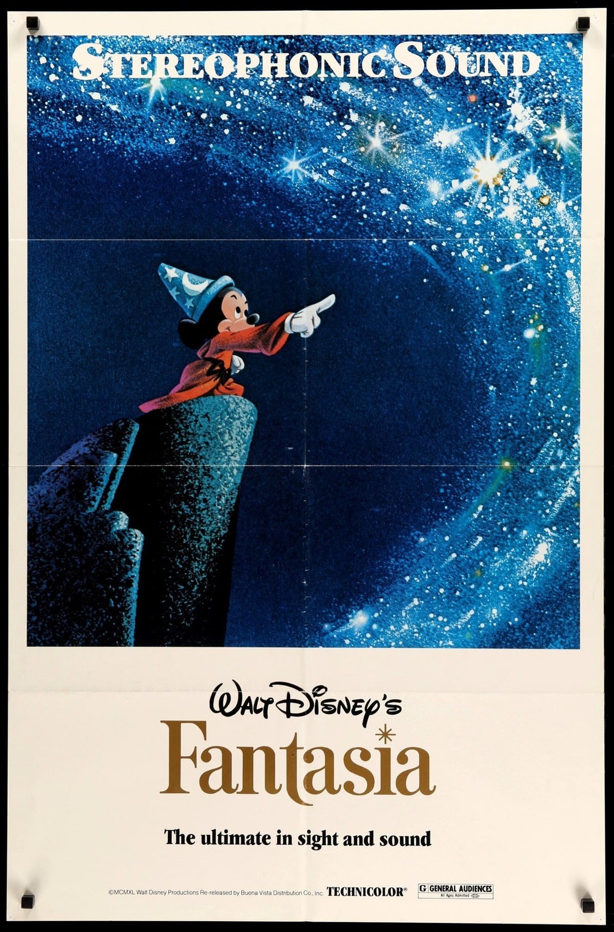 Fantasia (1940) original movie poster for sale at Original Film Art - Vintage Movie Posters