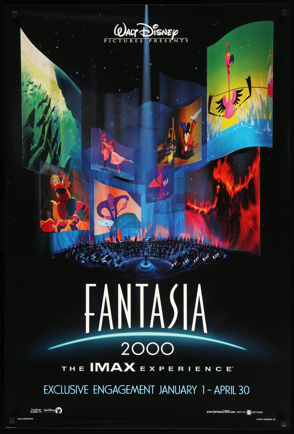 Fantasia 2000 (1999) original movie poster for sale at Original Film Art - Vintage Movie Posters