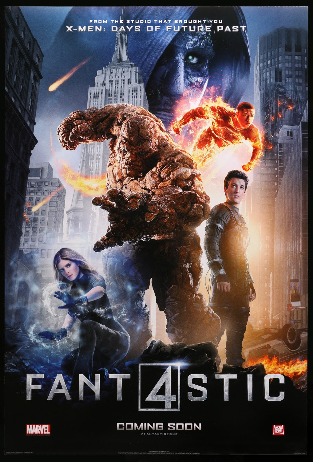 Fantastic Four (2015) original movie poster for sale at Original Film Art