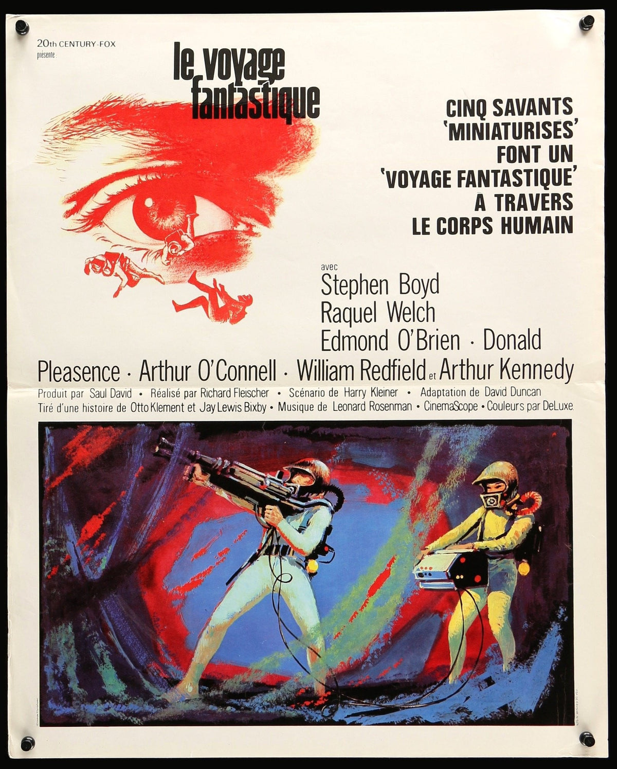 Fantastic Voyage (1966) original movie poster for sale at Original Film Art