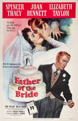 Father of the Bride (1950) original movie poster for sale at Original Film Art - Vintage Movie Posters