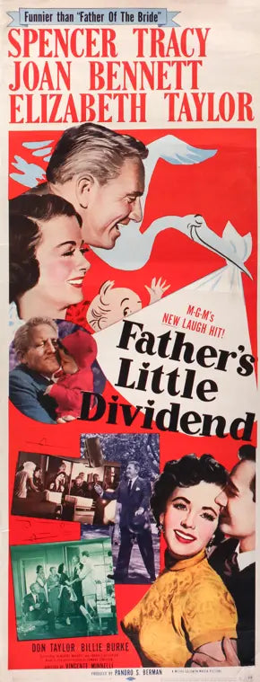 Father's Little Dividend (1951) original movie poster for sale at Original Film Art - Vintage Movie Posters