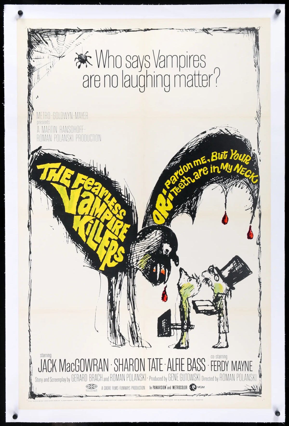Fearless Vampire Killers (1967) original movie poster for sale at Original Film Art - Vintage Movie Posters