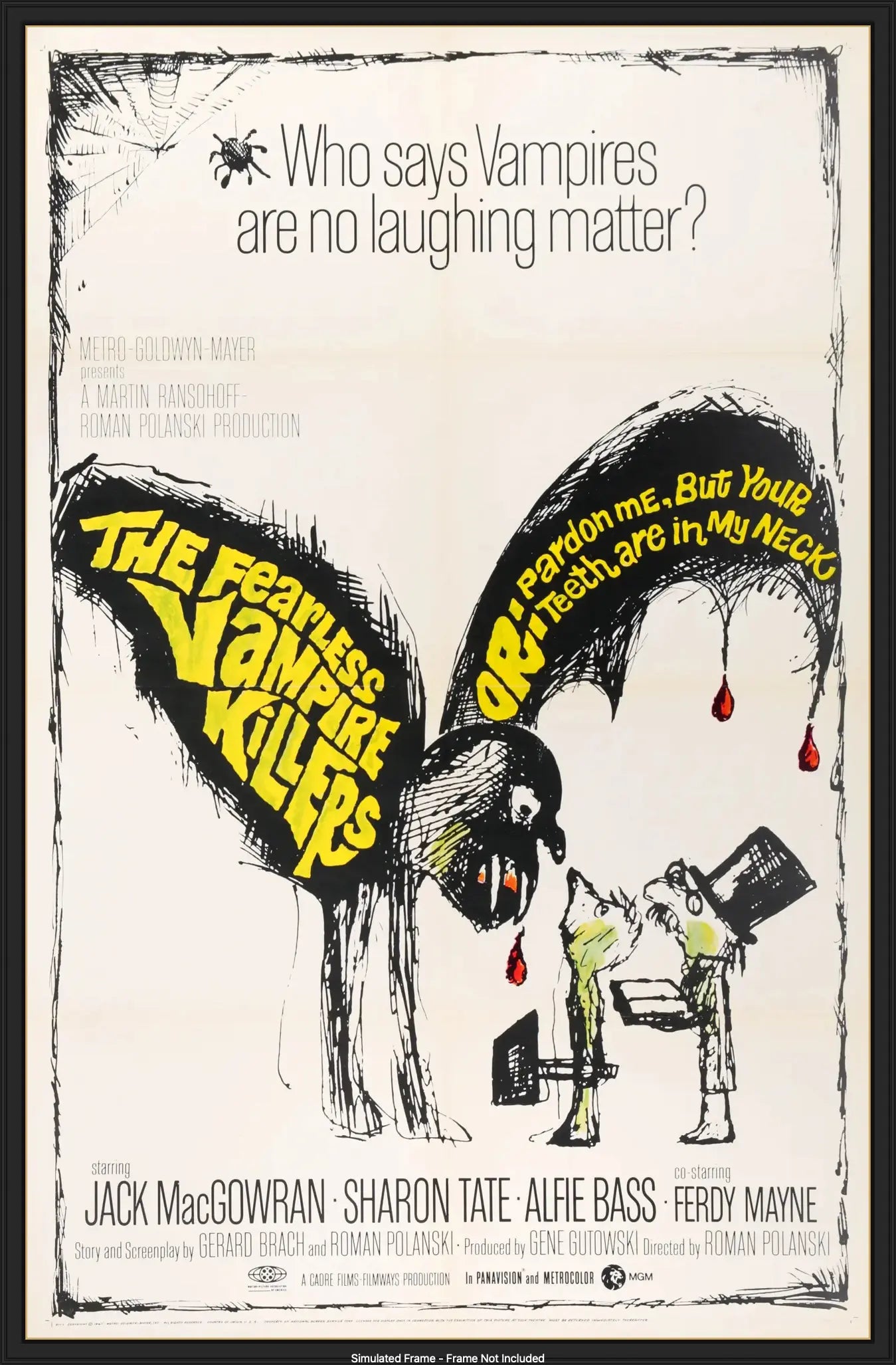 Fearless Vampire Killers (1967) original movie poster for sale at Original Film Art - Vintage Movie Posters