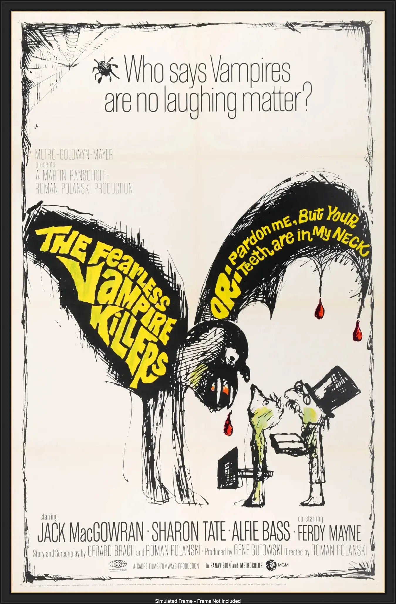 Fearless Vampire Killers (1967) original movie poster for sale at Original Film Art