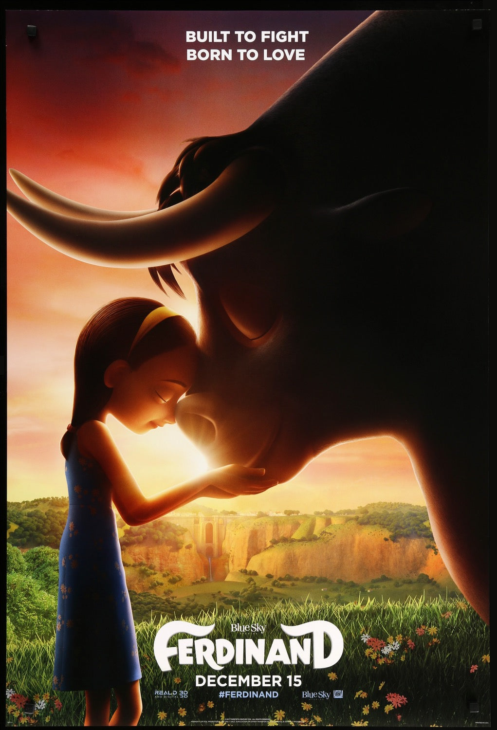 Ferdinand (2017) original movie poster for sale at Original Film Art
