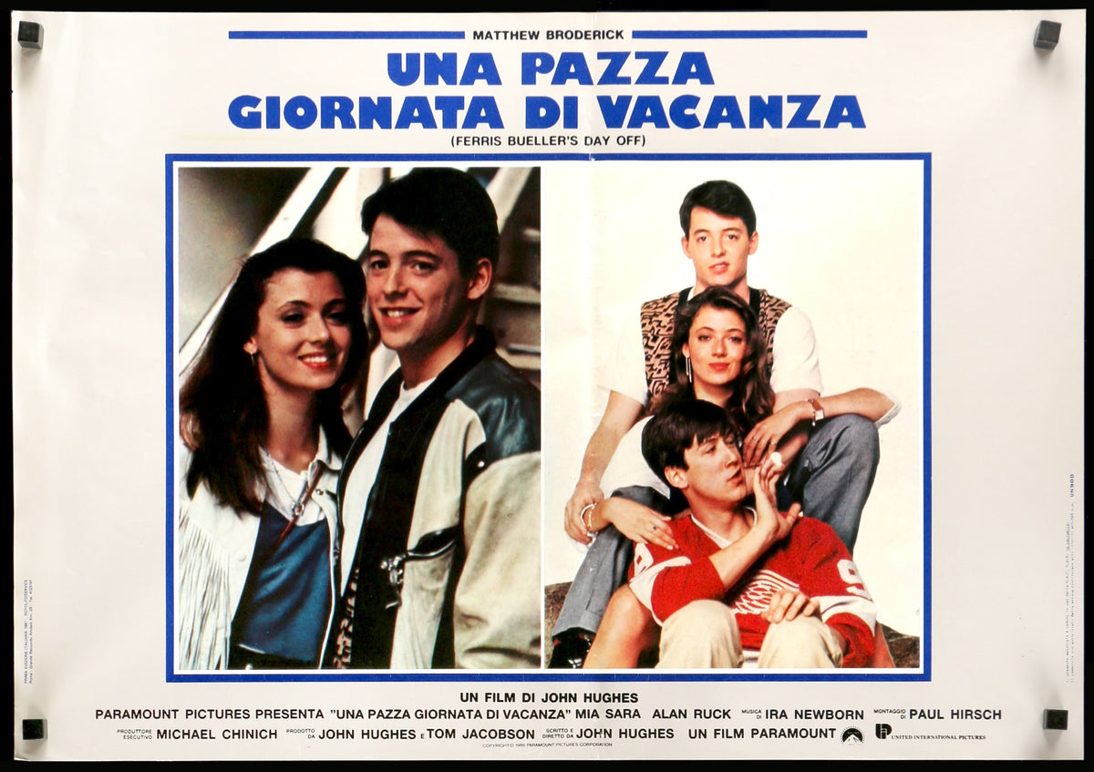Ferris Bueller&#39;s Day Off (1986) original movie poster for sale at Original Film Art