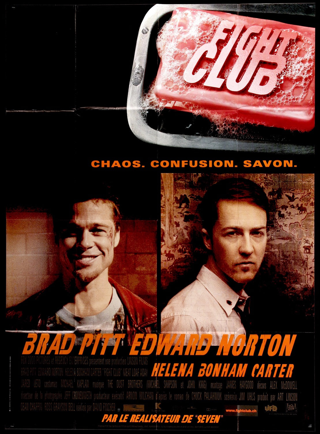 Fight Club (1999) original movie poster for sale at Original Film Art - Vintage Movie Posters