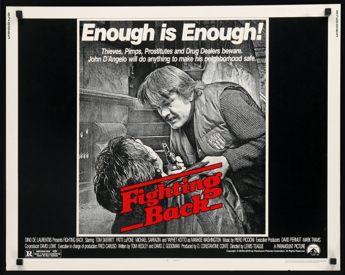 Fighting Back (1982) original movie poster for sale at Original Film Art