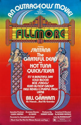 Fillmore (1972) Original One-Sheet Movie Poster - Original