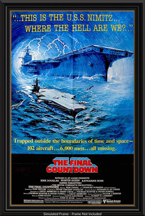 Final Countdown (1980) original movie poster for sale at Original Film Art