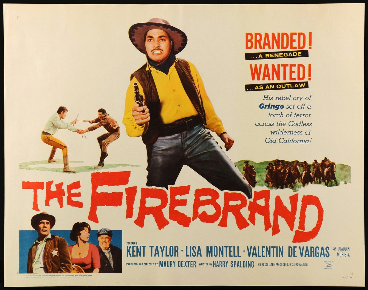 Firebrand (1962) original movie poster for sale at Original Film Art