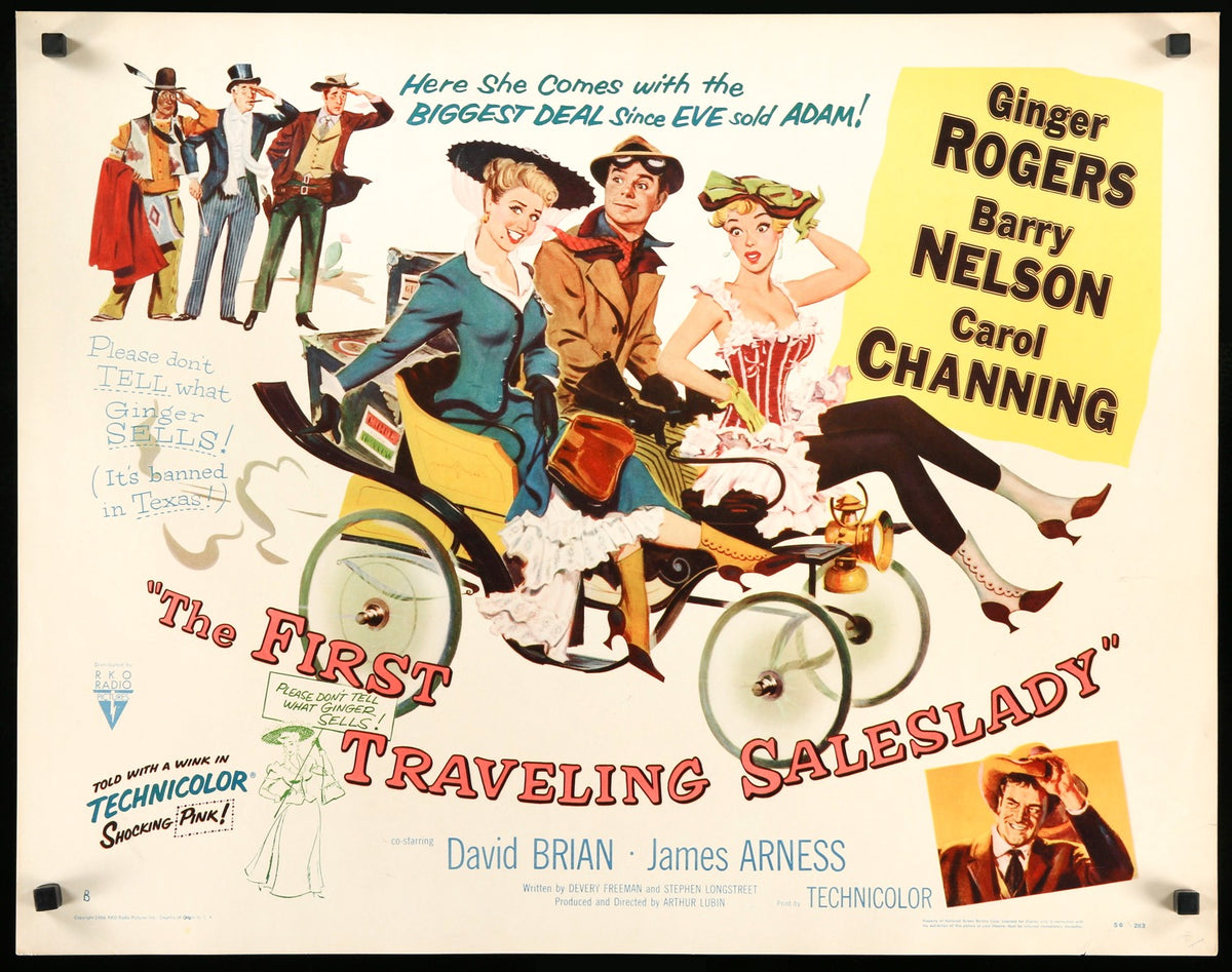 First Traveling Saleslady (1956) original movie poster for sale at Original Film Art