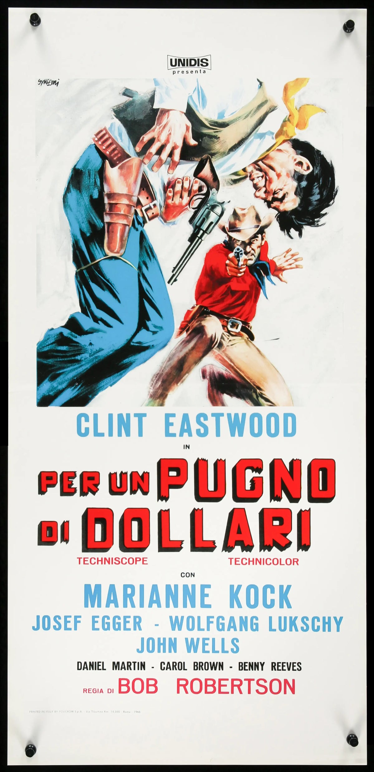 Fistful of Dollars (1964) original movie poster for sale at Original Film Art - Vintage Movie Posters