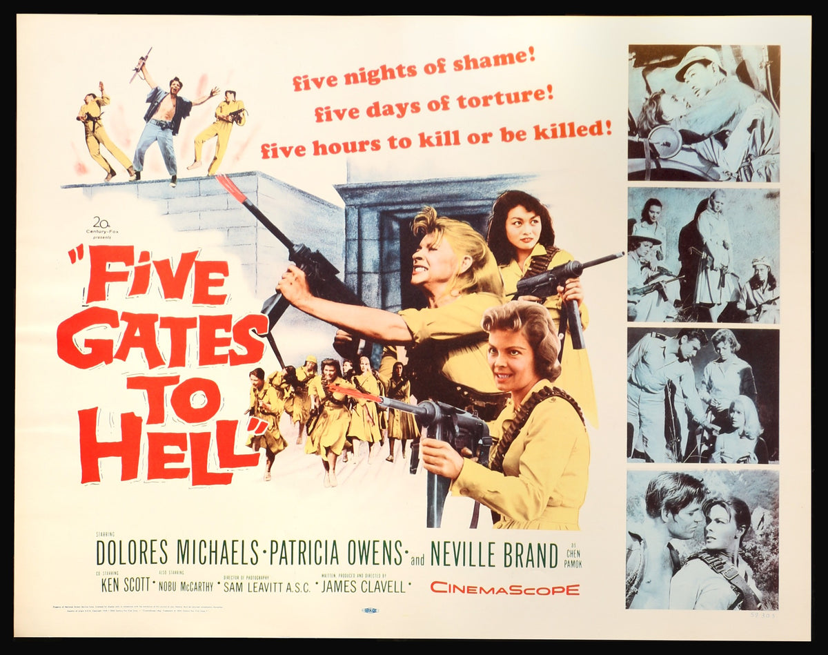 Five Gates to Hell (1959) original movie poster for sale at Original Film Art - Vintage Movie Posters