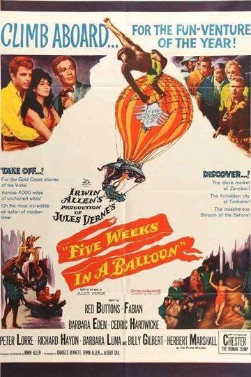Five Weeks in a Balloon (1962) original movie poster for sale at Original Film Art - Vintage Movie Posters