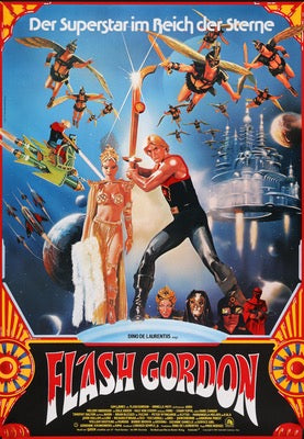 Flash Gordon (1980) original movie poster for sale at Original Film Art - Vintage Movie Posters