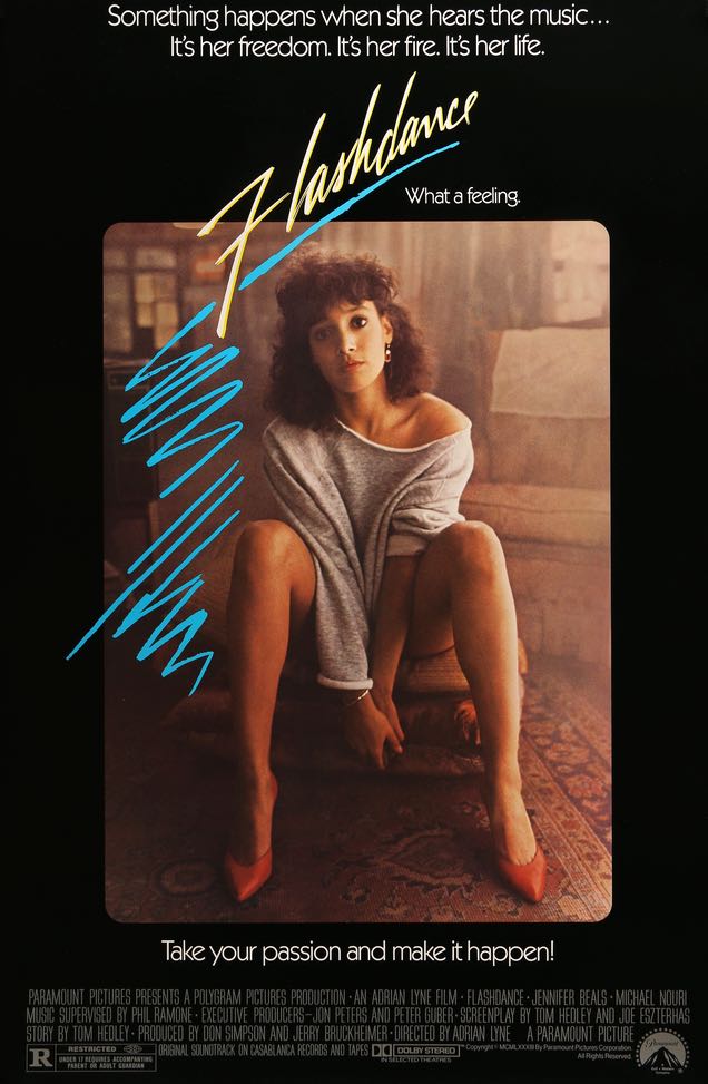 Flashdance (1983) original movie poster for sale at Original Film Art - Vintage Movie Posters