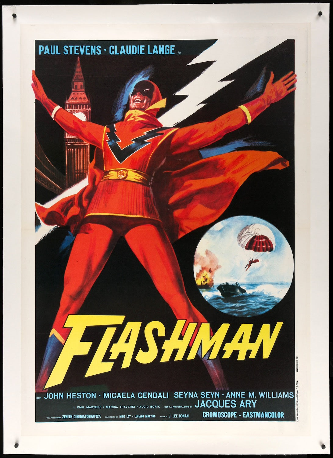 Flashman (1967) original movie poster for sale at Original Film Art - Vintage Movie Posters