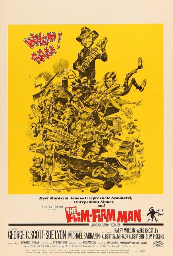 Flim-Flam Man (1967) original movie poster for sale at Original Film Art