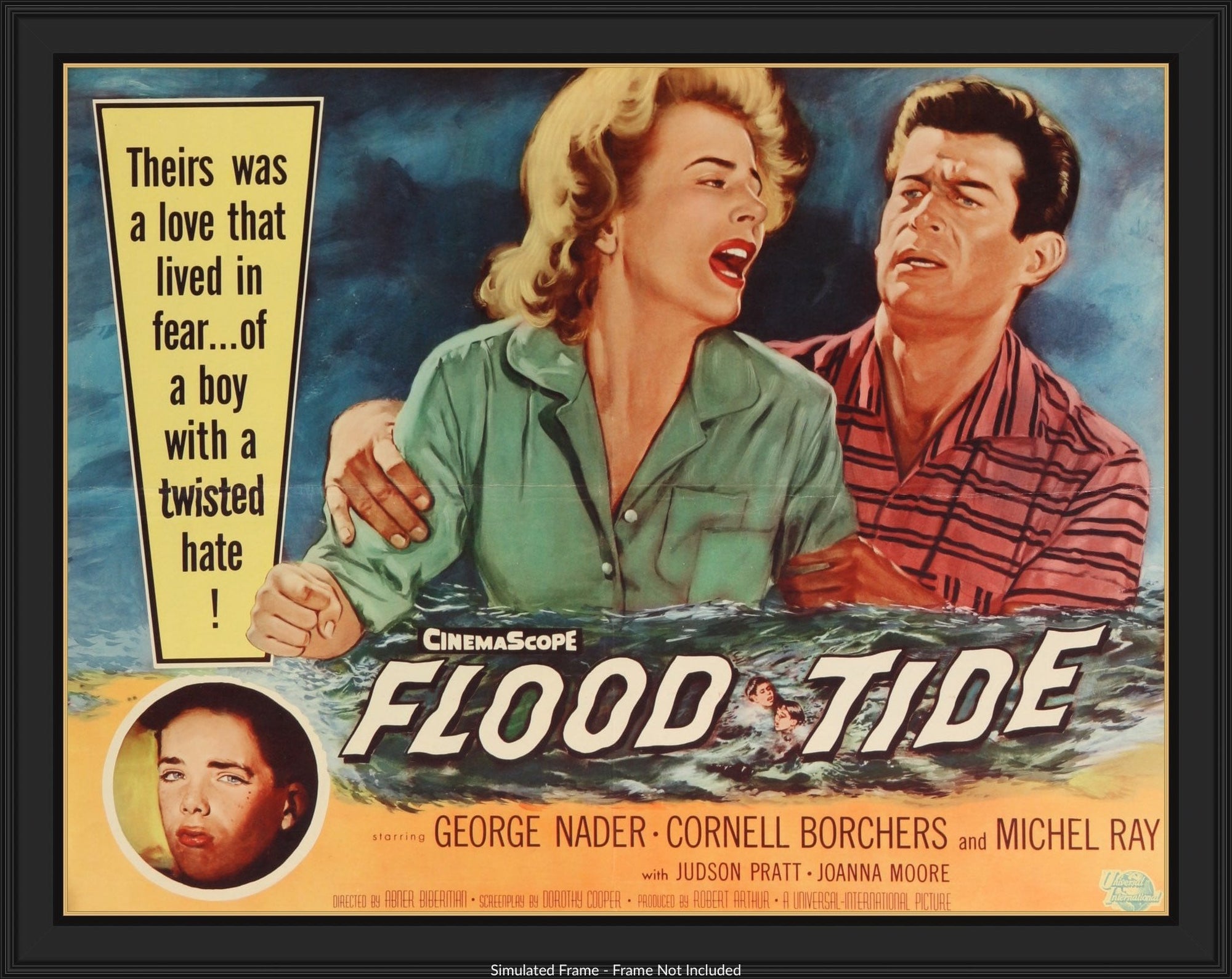 Flood Tide (1958) original movie poster for sale at Original Film Art