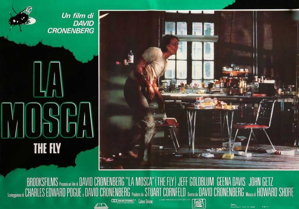 Fly (1986) original movie poster for sale at Original Film Art - Vintage Movie Posters
