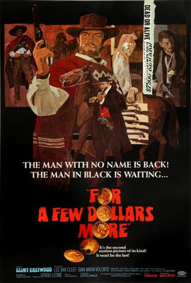 For a Few Dollars More (1965) original movie poster for sale at Original Film Art - Vintage Movie Posters