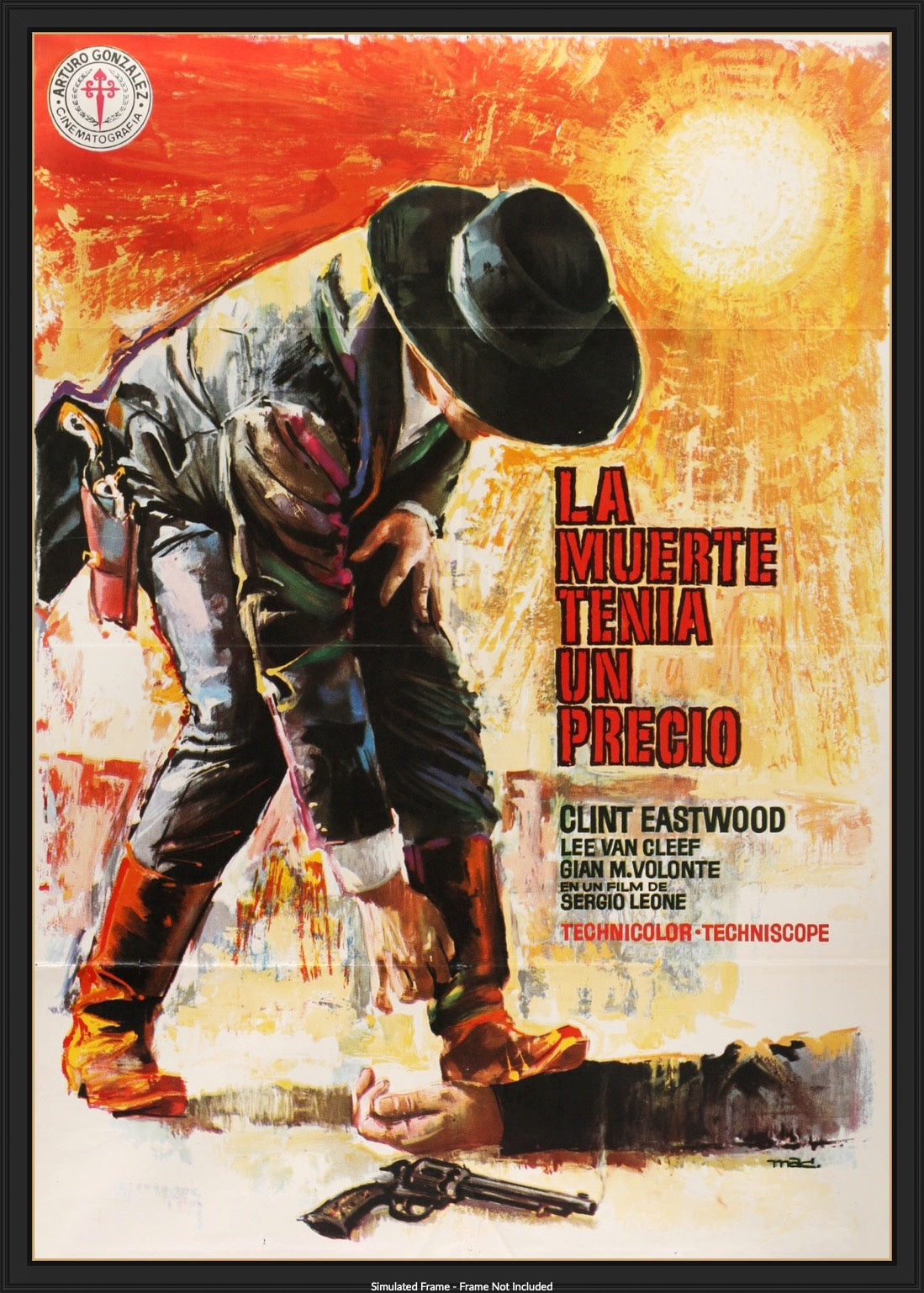 For a Few Dollars More (1965) original movie poster for sale at Original Film Art - Vintage Movie Posters