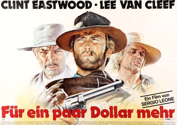 For a Few Dollars More (1965) original movie poster for sale at Original Film Art - Vintage Movie Posters