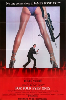 For Your Eyes Only (1981) original movie poster for sale at Original Film Art - Vintage Movie Posters
