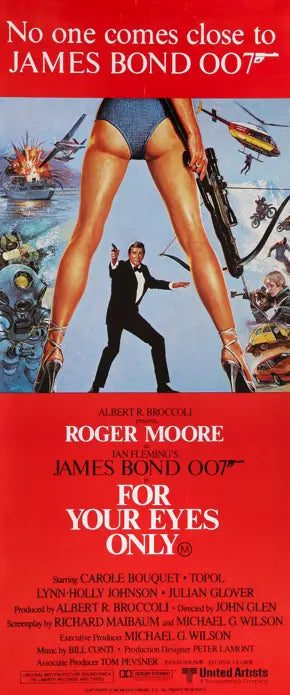 For Your Eyes Only (1981) original movie poster for sale at Original Film Art - Vintage Movie Posters