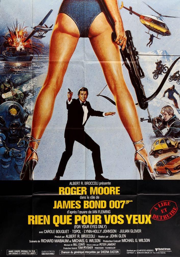 For Your Eyes Only (1981) original movie poster for sale at Original Film Art - Vintage Movie Posters