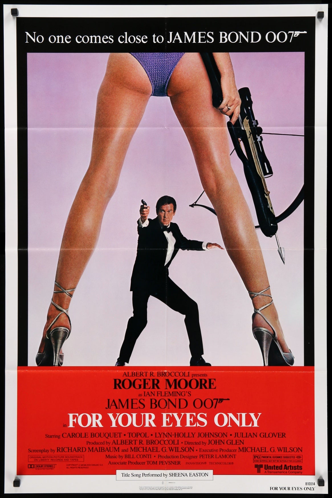 For Your Eyes Only (1981) original movie poster for sale at Original Film Art - Vintage Movie Posters