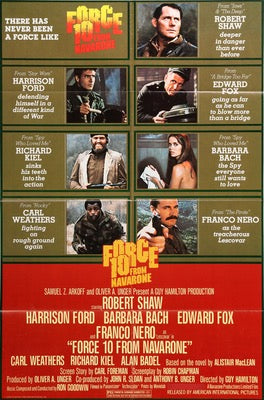 Force 10 From Navarone (1978) original movie poster for sale at Original Film Art - Vintage Movie Posters