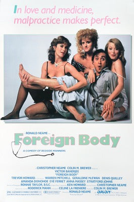 Foreign Body (1986) original movie poster for sale at Original Film Art - Vintage Movie Posters