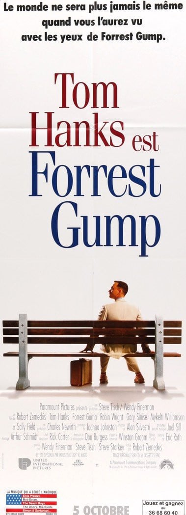 Forrest Gump (1994) original movie poster for sale at Original Film Art - Vintage Movie Posters
