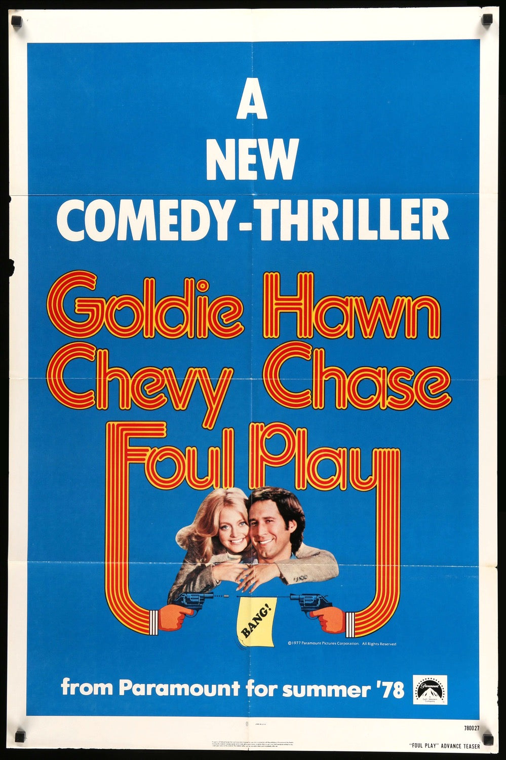 Foul Play (1978) original movie poster for sale at Original Film Art