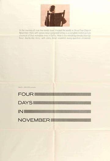Four Days in November (1964) original movie poster for sale at Original Film Art