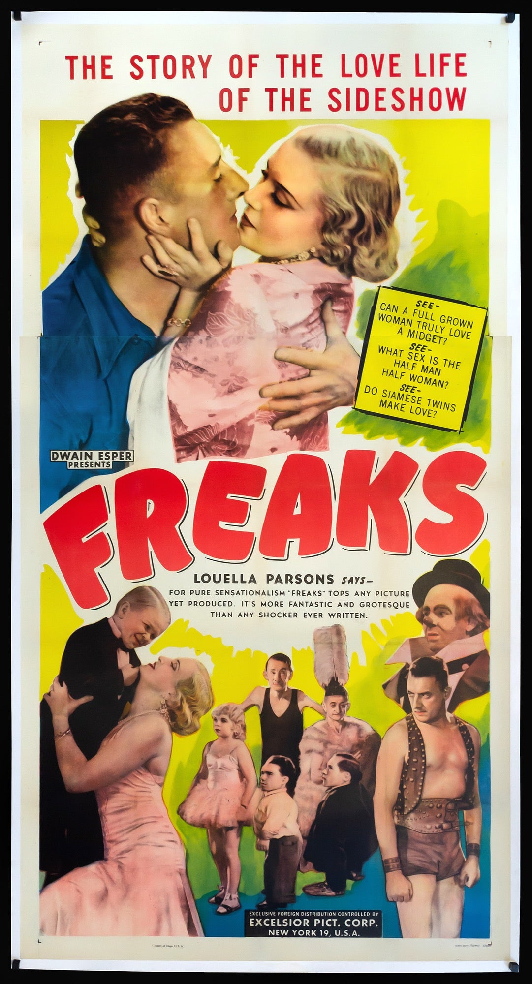 Freaks (1932) original movie poster for sale at Original Film Art