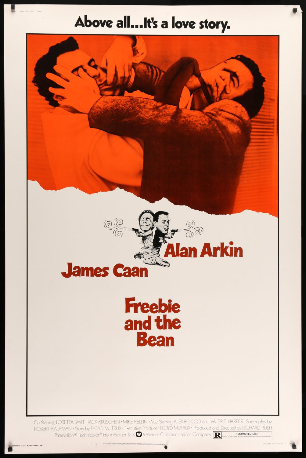 Freebie and the Bean (1974) original movie poster for sale at Original Film Art