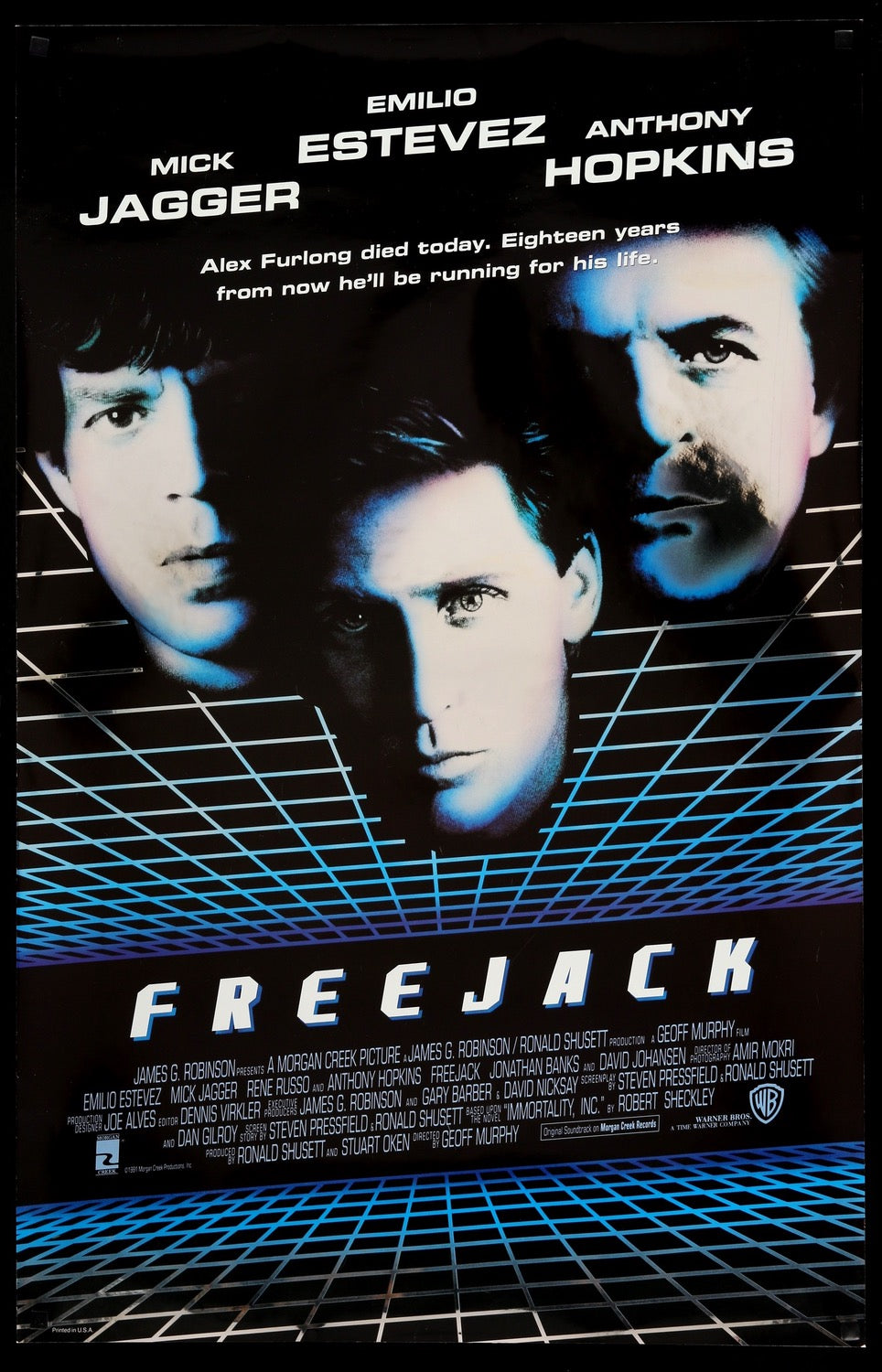 Freejack (1992) original movie poster for sale at Original Film Art