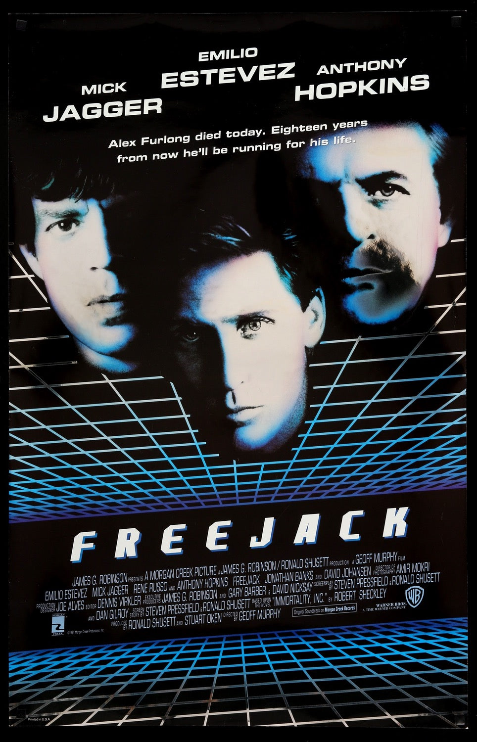 Freejack (1992) original movie poster for sale at Original Film Art - Vintage Movie Posters