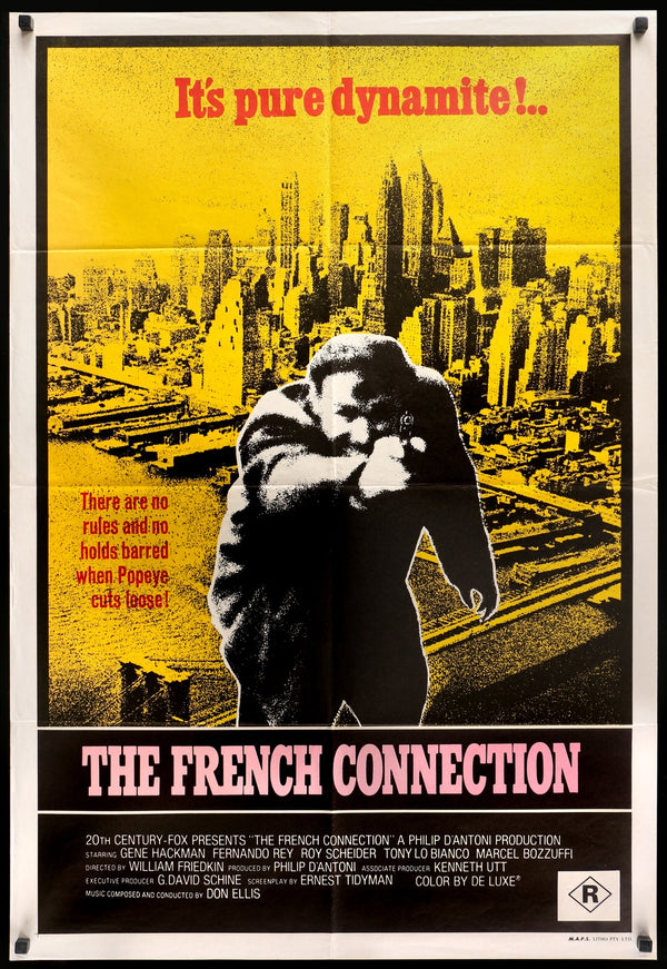 The French Connection 71 Original Australian One Sheet Movie
