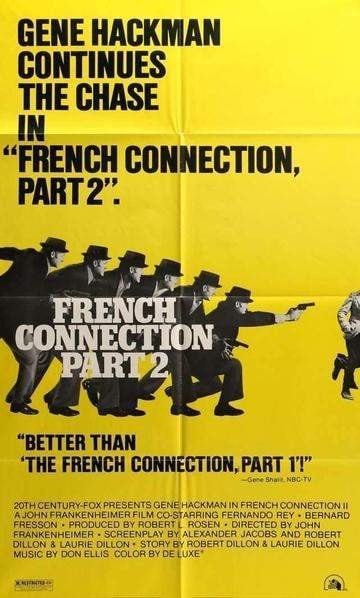 French Connection II (1975) original movie poster for sale at Original Film Art