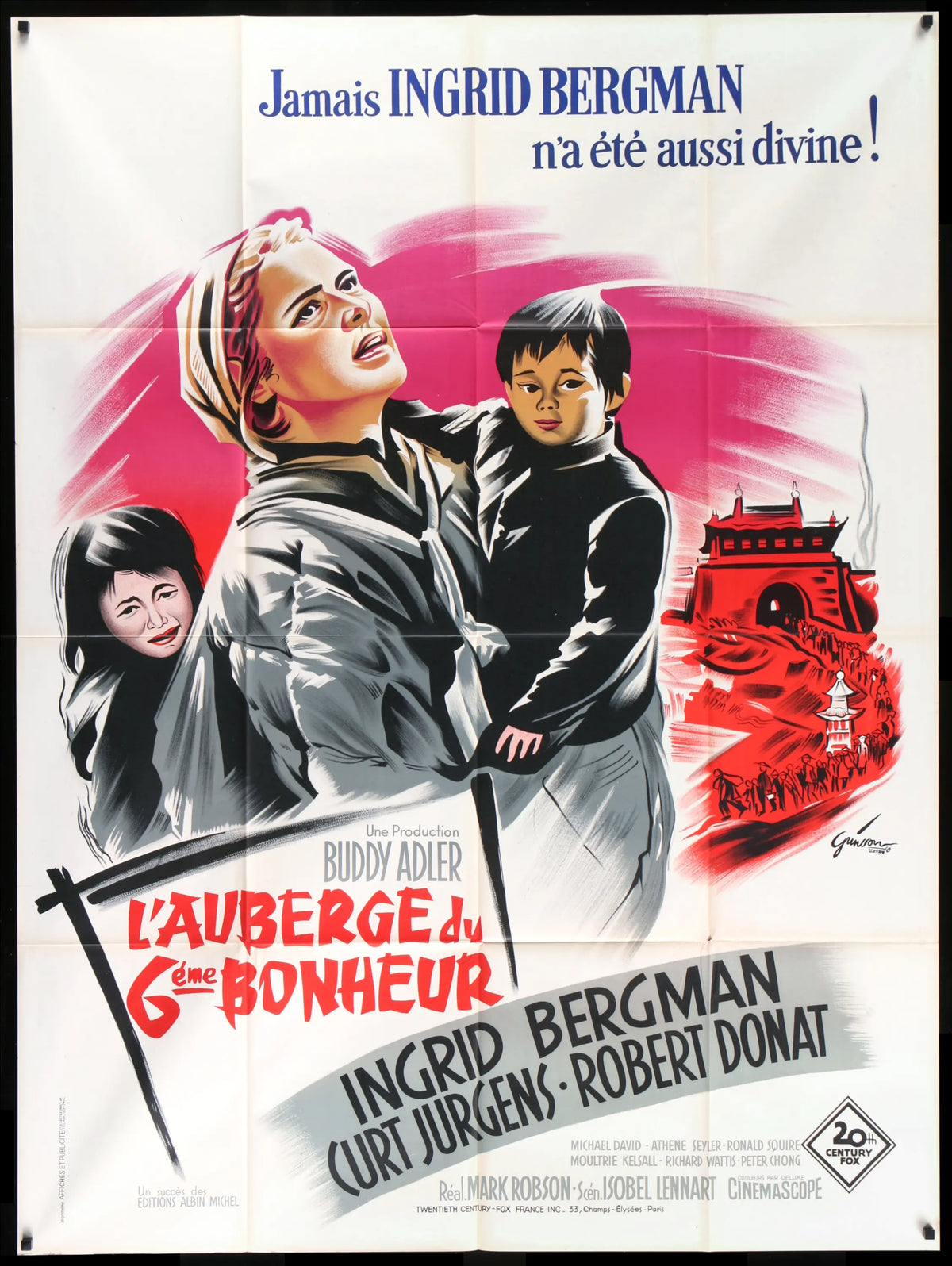 Inn of the Sixth Happiness (1958) original movie poster for sale at Original Film Art - Vintage Movie Posters