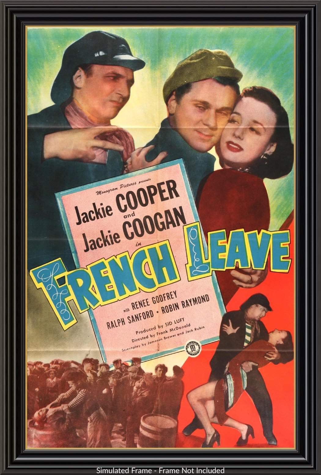French Leave (1948) original movie poster for sale at Original Film Art - Vintage Movie Posters