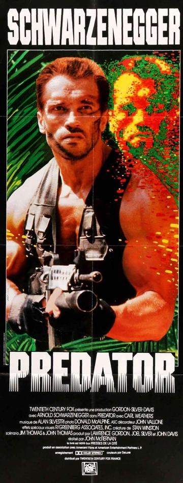 Predator (1987) original movie poster for sale at Original Film Art - Vintage Movie Posters