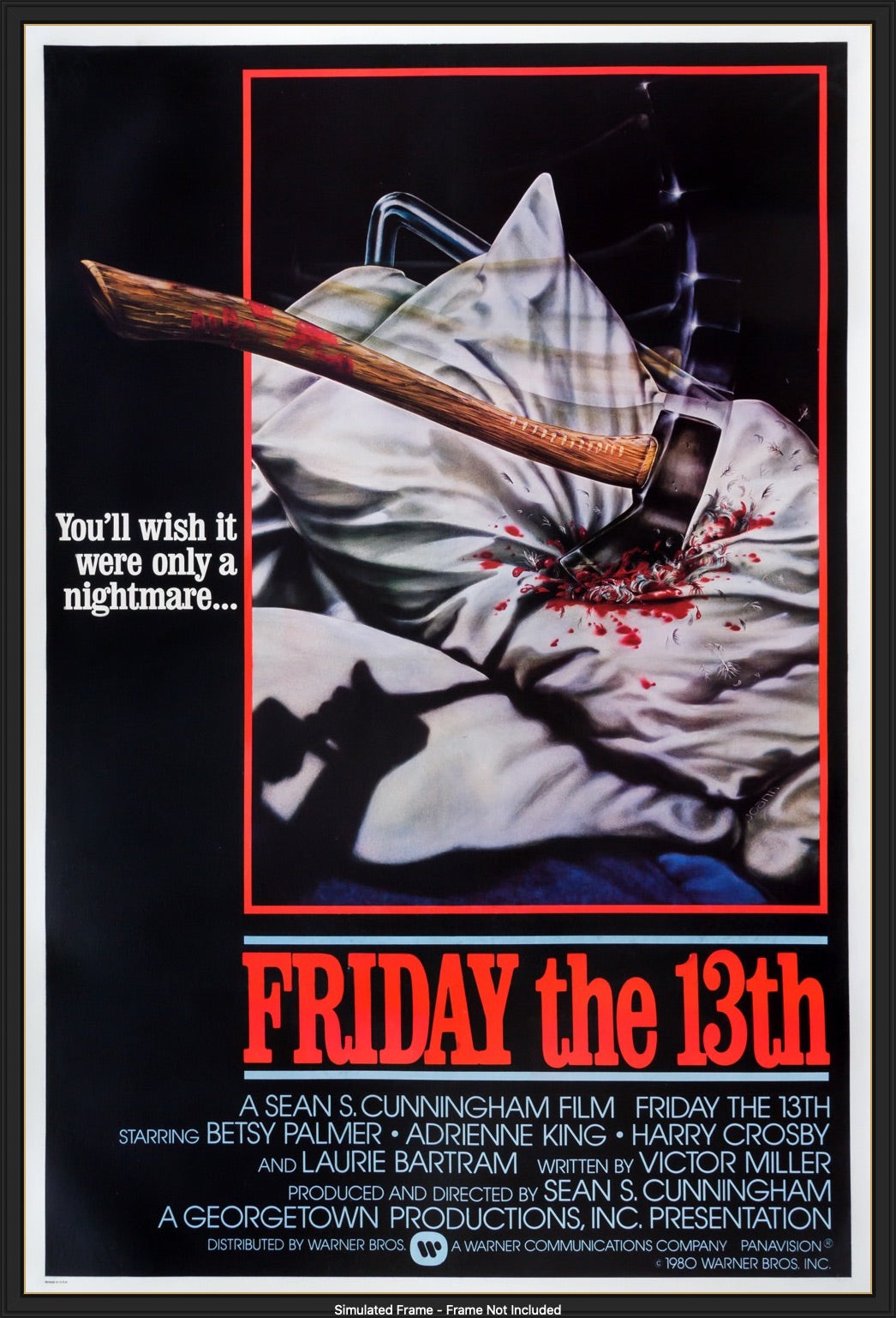 Friday the 13th (1980) Original International One-Sheet Movie Poster ...