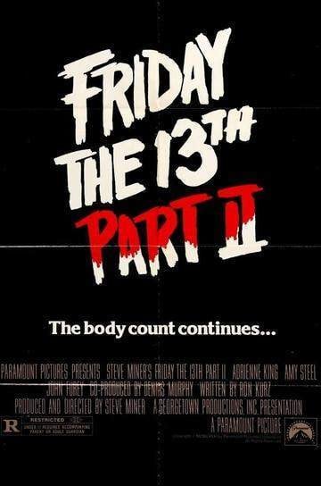 Friday the 13th Part 2 (1981) original movie poster for sale at Original Film Art - Vintage Movie Posters