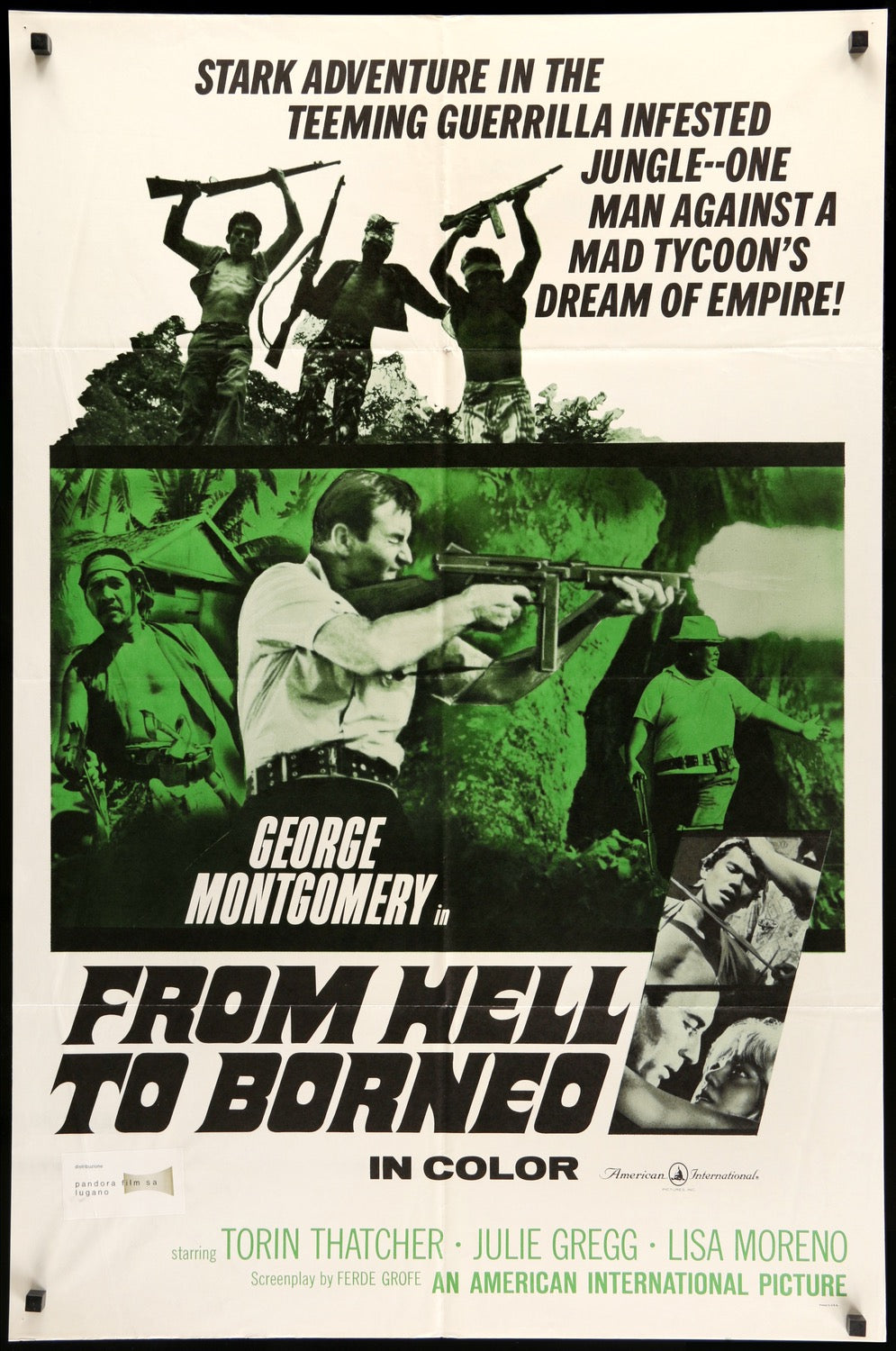 From Hell to Borneo (1966) original movie poster for sale at Original Film Art